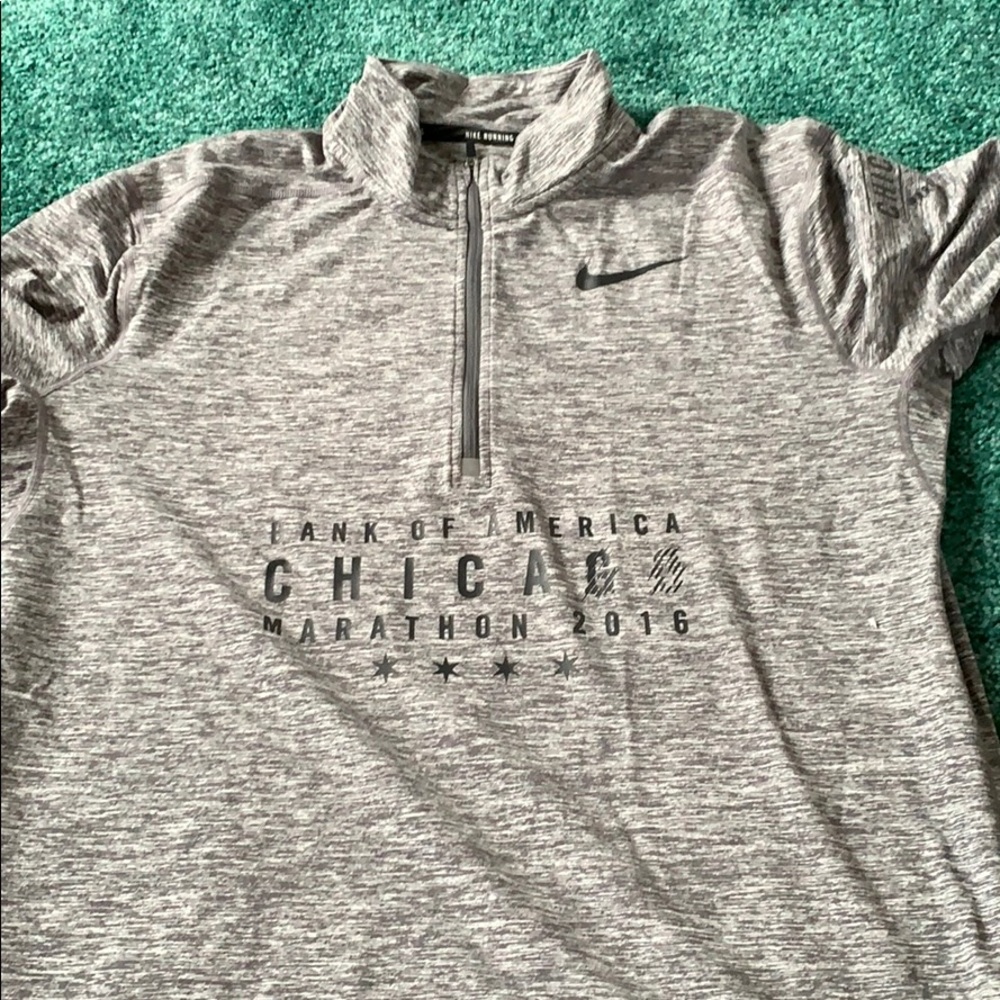 Nike Chicago Marathon 3/4 zip l